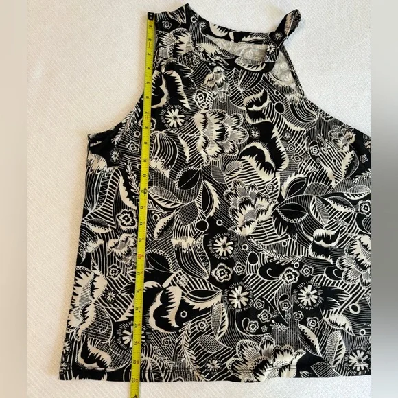 Anthropologie Asymmetrical Cut Out Tank Top - Picture 5 of 7